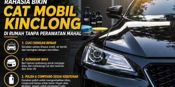 Cat mobil kusam bisa kembali mengkilap dengan perawatan sederhana di rumah. Simak cara mencuci, memakai wax, compound dan cairan poles yang tepat.