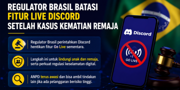 Regulator Brasil memerintahkan Discord menghentikan fitur Go Live setelah kasus kematian remaja dan sorotan terhadap perlindungan anak di platform.