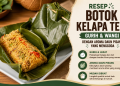 Simak resep botok kelapa teri dengan bumbu gurih dan aroma daun pisang. Mudah dibuat di rumah untuk lauk makan keluarga.