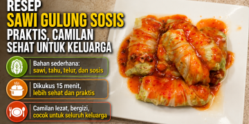 Resep sawi gulung sosis bisa menjadi pilihan camilan sehat untuk keluarga. Simak bahan dan cara membuatnya yang praktis dengan bahan sederhana.