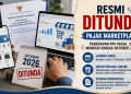 Pemerintah resmi menunda penerapan PPh Pasal 22 melalui marketplace hingga 31 Oktober 2026. Simak jadwal baru, aturan, dan dampaknya bagi penjual online.