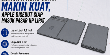 Rumor iPhone Ultra semakin menguat. Apple disebut menyiapkan ponsel lipat pertama dengan layar 7,8 inci, chip A20 2 nm, dan desain premium.