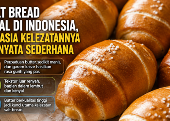 Salt bread semakin populer di Indonesia. Simak rahasia kelezatan roti gurih ini, mulai dari penggunaan butter hingga teksturnya yang renyah dan lembut.