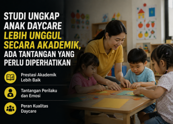 Studi terbaru di Singapura mengungkap anak yang diasuh di daycare cenderung memiliki prestasi akademik lebih baik, tetapi terdapat tantangan pada perilaku dan emosinya.