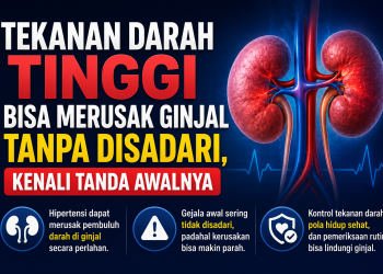 Hipertensi tidak hanya meningkatkan risiko penyakit jantung, tetapi juga dapat merusak ginjal secara perlahan. Kenali gejala awal dan cara mencegahnya.