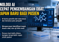 AI mulai digunakan dalam riset obat untuk menganalisis data kompleks dan mempercepat penemuan terapi. Apa dampaknya bagi pasien penyakit kronis?