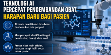AI mulai digunakan dalam riset obat untuk menganalisis data kompleks dan mempercepat penemuan terapi. Apa dampaknya bagi pasien penyakit kronis?