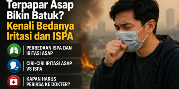 Batuk dan sesak setelah terpapar asap belum tentu ISPA. Kenali perbedaan penyebab, gejala, durasi keluhan, dan tanda yang perlu diperiksa dokter.