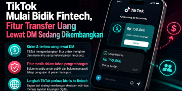 TikTok disebut sedang mengembangkan fitur kirim uang lewat pesan langsung. Fitur ini akan memperluas bisnis TikTok ke layanan pembayaran digital.