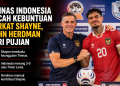 Timnas Indonesia menang 3-0 atas Timor Leste di Piala AFF 2026. John Herdman memuji kontribusi Shayne Pattynama yang menjadi pembuka keunggulan Garuda.