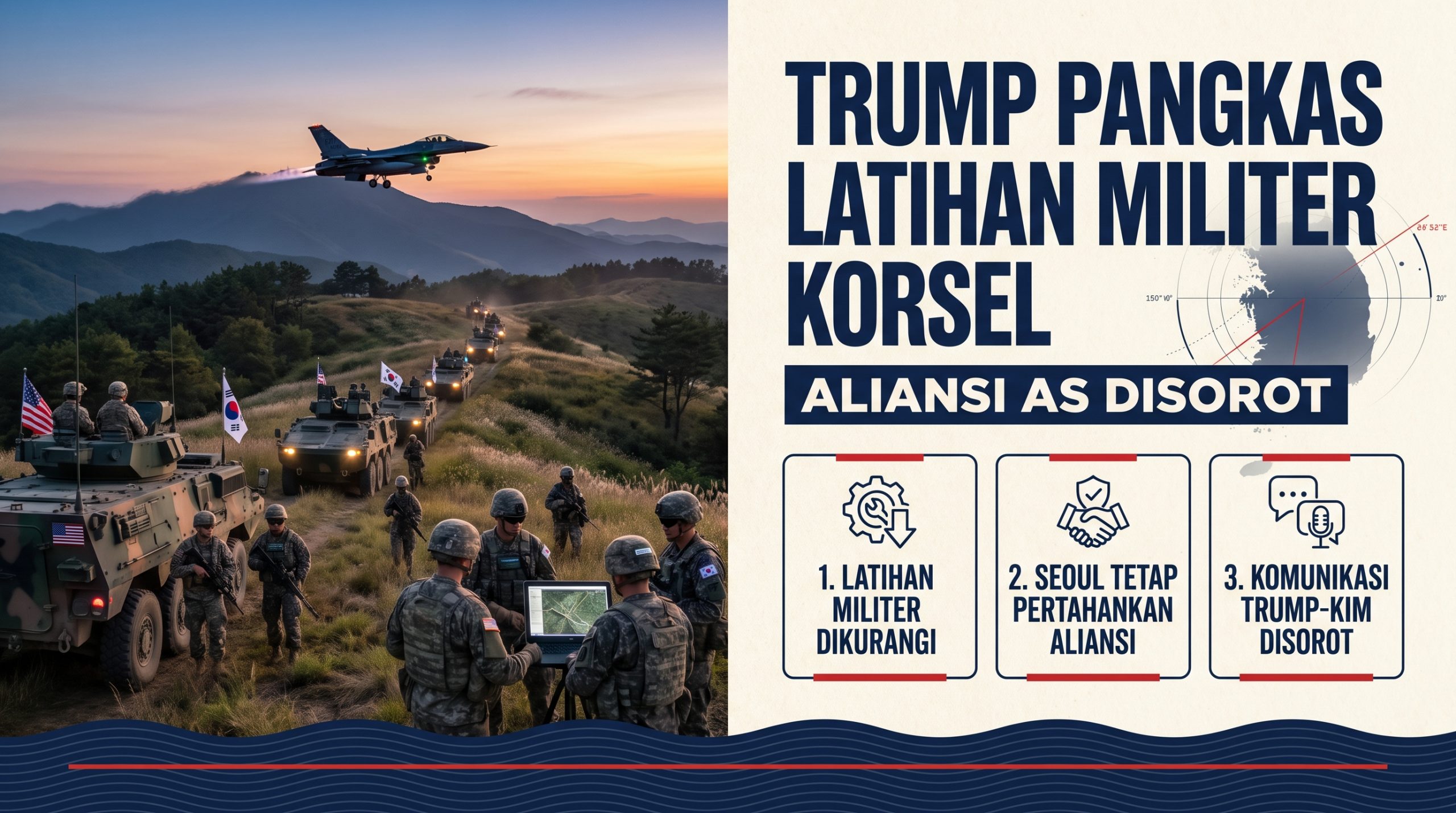 Trump Pangkas Latihan Militer Korea Selatan, Aliansi AS di Asia Jadi Sorotan