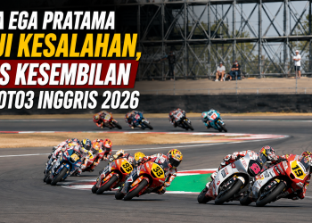 Veda Ega Pratama finis kesembilan di Moto3 Inggris 2026. Pembalap Indonesia itu mengakui beberapa kesalahan dan bertekad tampil lebih kuat.