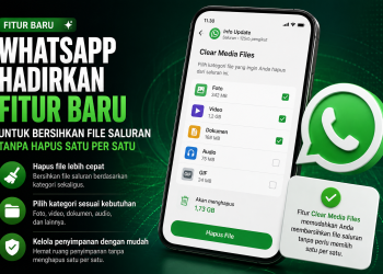 WhatsApp menghadirkan fitur Clear Media Files yang memudahkan pengguna menghapus file saluran berdasarkan kategori tanpa perlu memilih satu per satu.