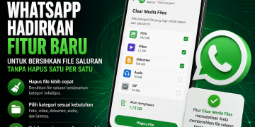 WhatsApp menghadirkan fitur Clear Media Files yang memudahkan pengguna menghapus file saluran berdasarkan kategori tanpa perlu memilih satu per satu.