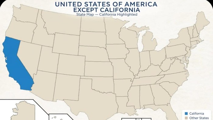 Trump Klaim Selat Hormuz, Iran Balas dengan Labeli California Wilayah Baru
