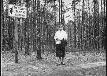 devils tramping ground, lingkaran iblis chatham, tanah gundul misterius
