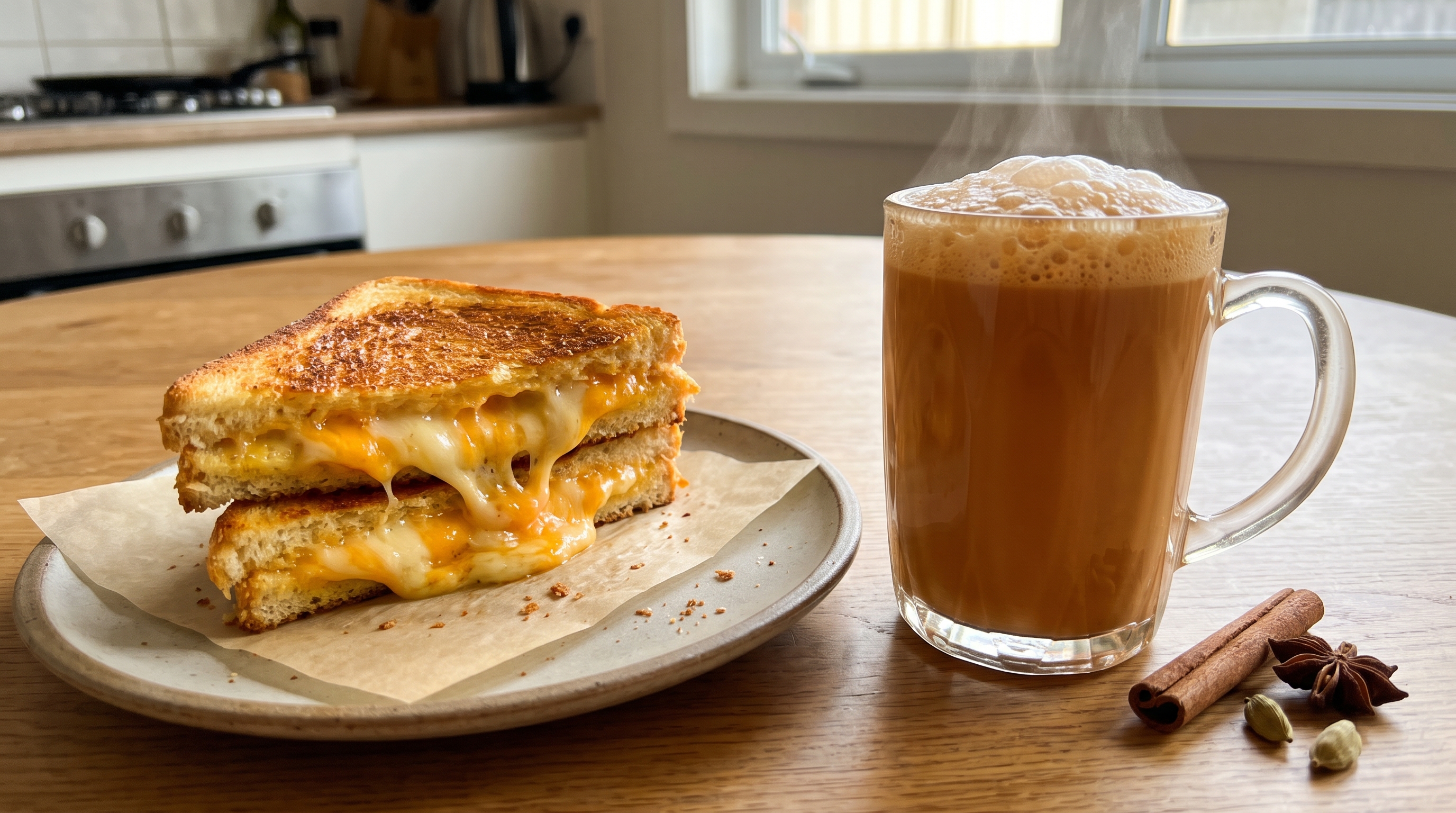 Making_grilled_cheese_and_tea_05716075_2K